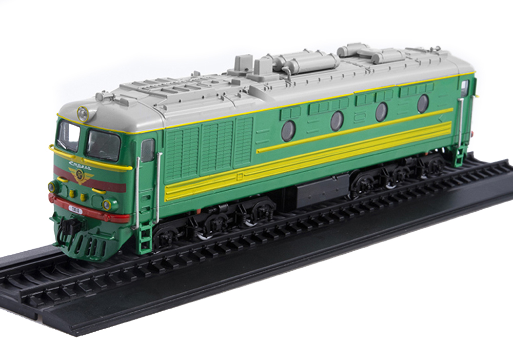 

Модель коллекционная MODIMIO Train тепловоз тэп 10 (наши поезда #5), Зеленый