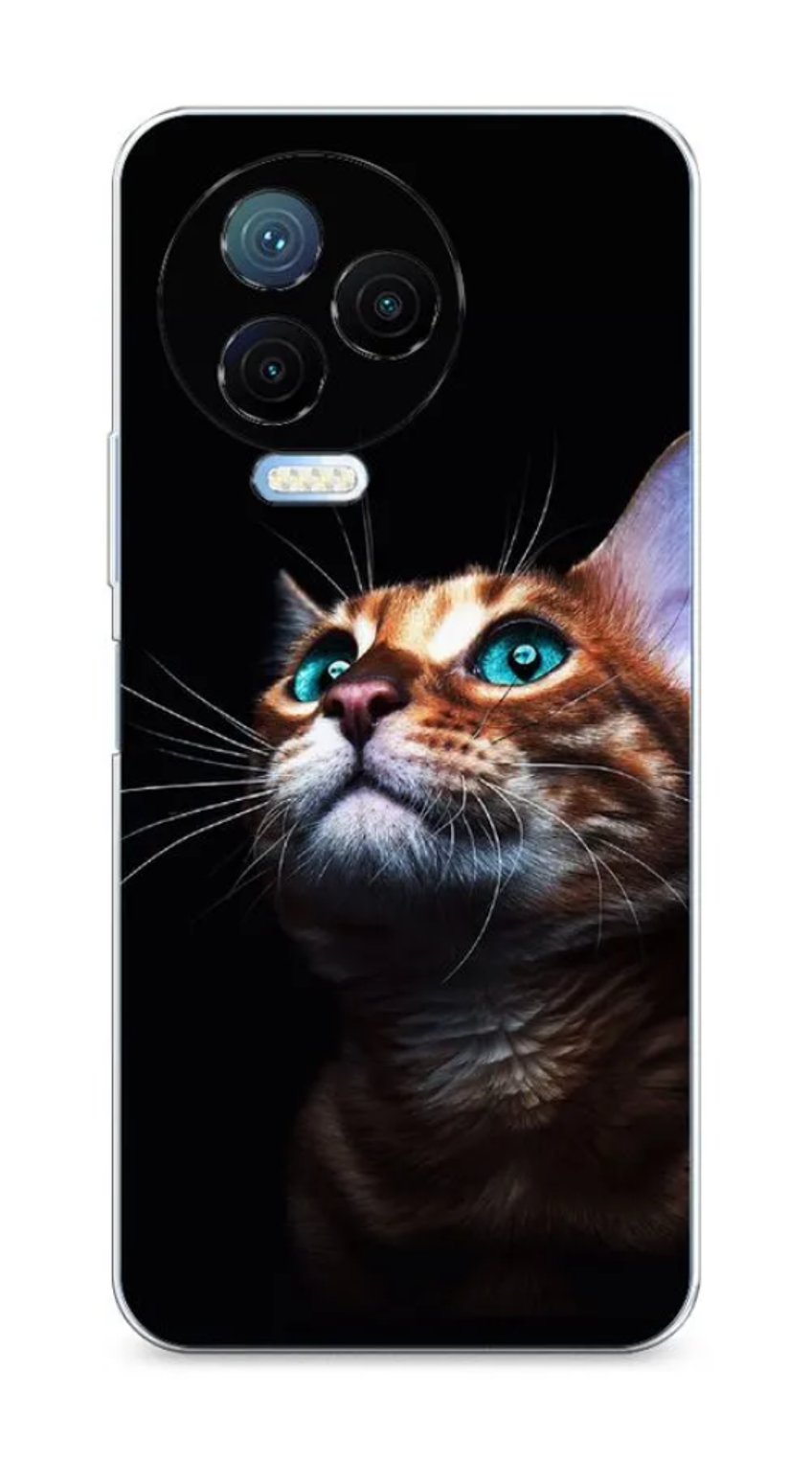 

Силиконовый чехол Awog "Мечтательный кот" для Infinix Note 12 Pro 4G, Разноцветный, 3102250-1
