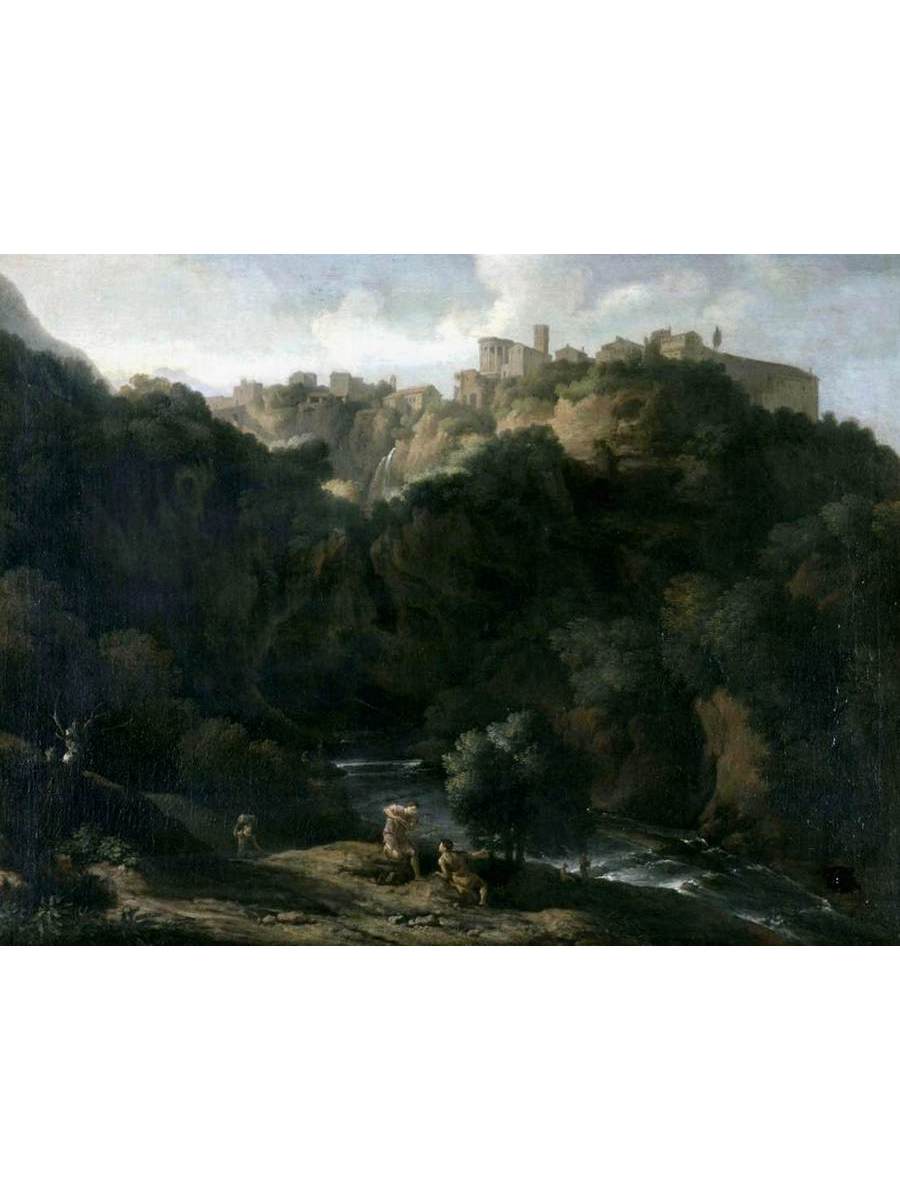

Постер DRABS A3 Гаспар Дюге A View of Tivoli with the Teverone Flowing Beneath