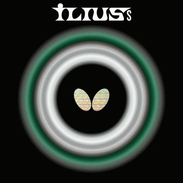 

Накладка для ракетки Butterfly Ilius S красный, 0.5