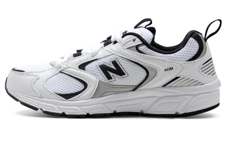 

Кроссовки унисекс New Balance 408 белые 39.5 EU, Белый, 408