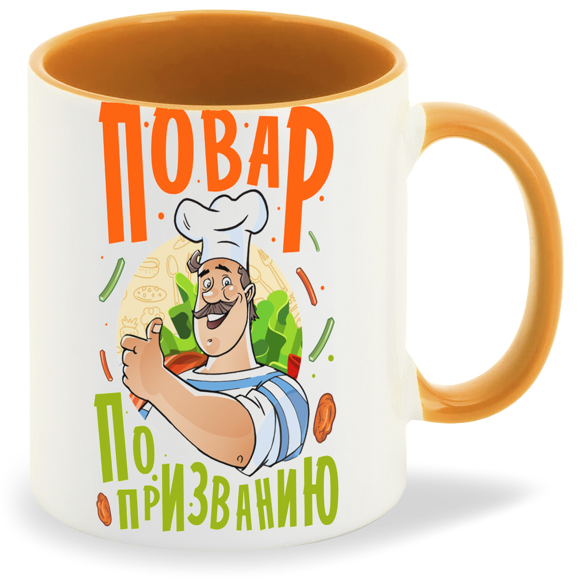 

Кружка CoolPodarok Профессия. Повар по призванию, Профессия. Повар по призванию