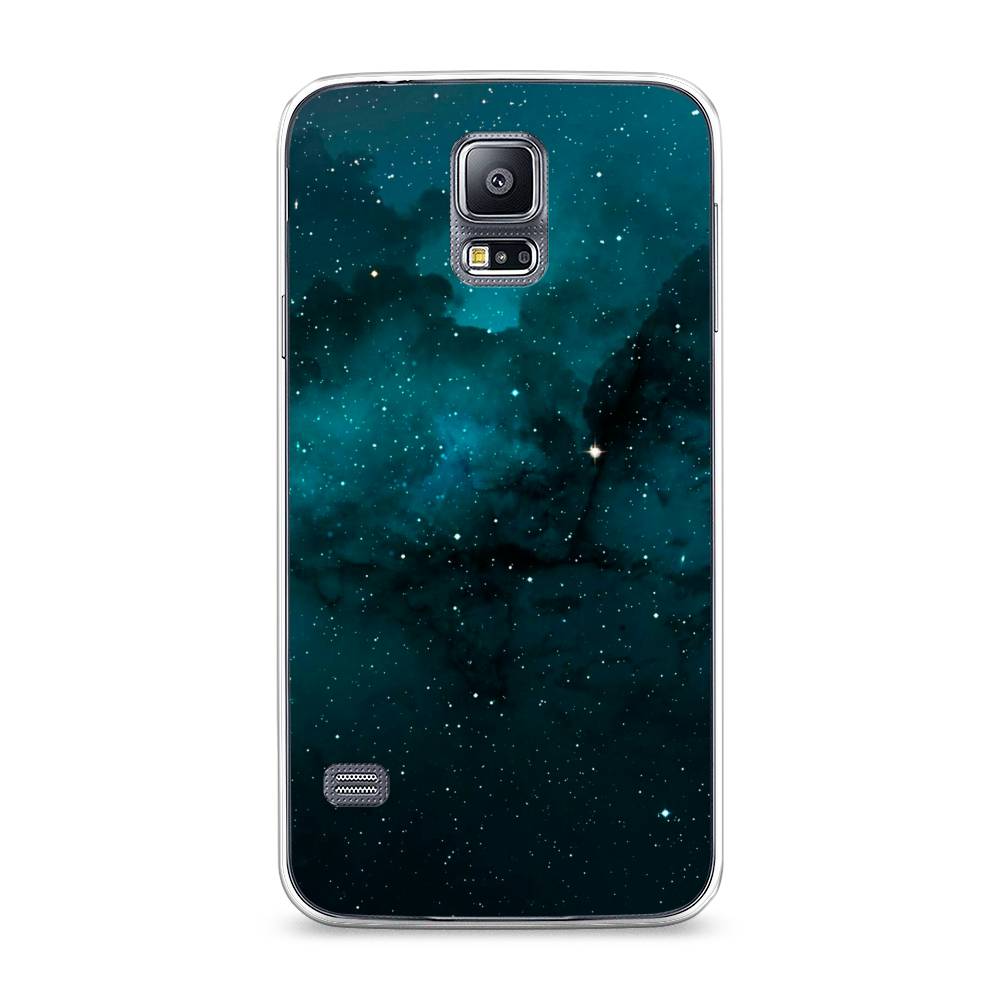 

Чехол на Samsung Galaxy S5 "Синий космос", 24150-2