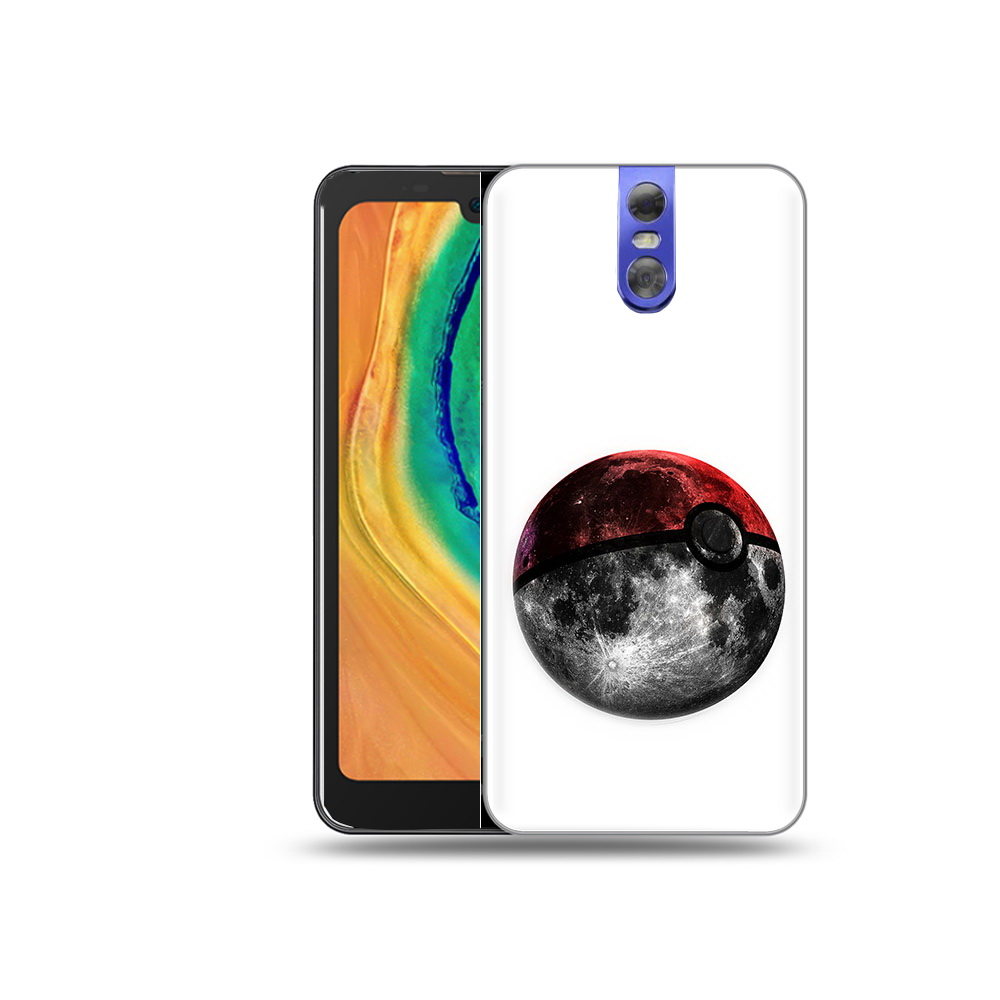 

Чехол MyPads Tocco для Doogee BL7000 планета покебол, Прозрачный, Tocco
