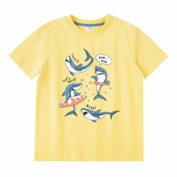 

Футболка детская Crockid К 301750 цв. желтый р. 110, К 301750