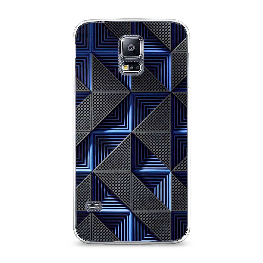 

Чехол на Samsung Galaxy S5 "IBM", Серый;синий, 24150-3
