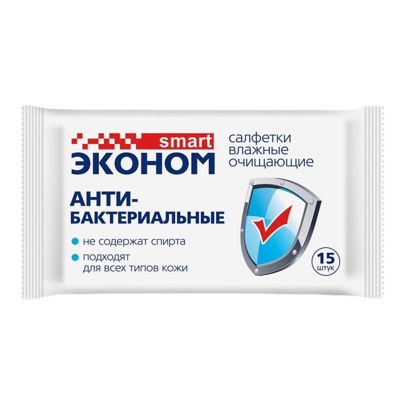 

Салфетки для интимной гигиены Smart 15 шт.