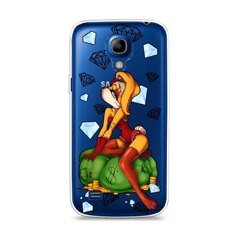 

Чехол на Samsung Galaxy S4 mini "Лола Банни с бриллиантами", Красный;оранжевый;зеленый, 24050-6