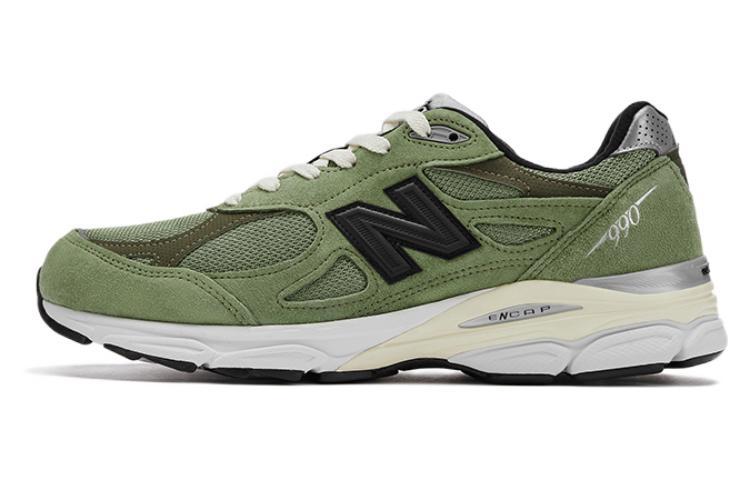 

Кроссовки унисекс New Balance JJJJound NB 990 V3 зеленые 36 EU, Зеленый, JJJJound x New Balance NB 990 V3