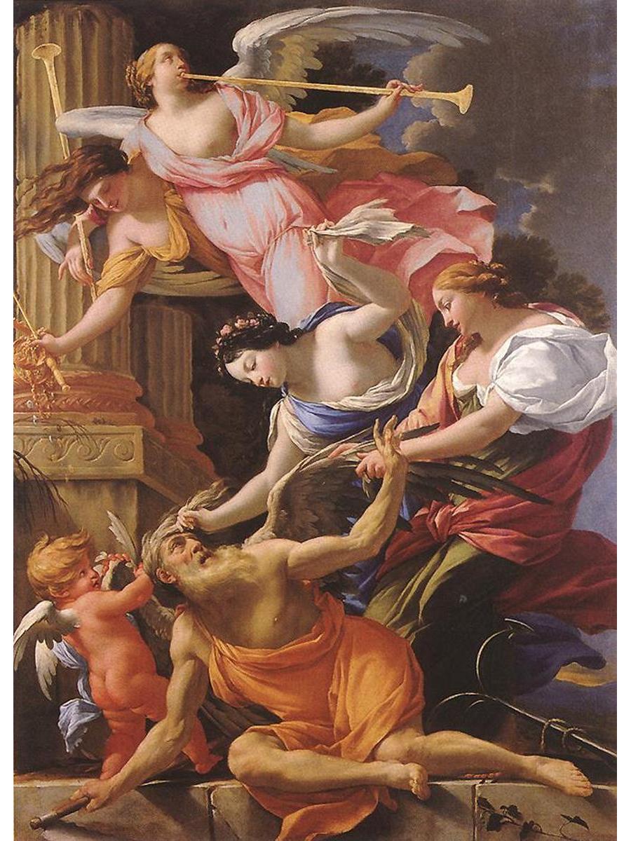 

Постер DRABS A3 Вуэ Симон Saturn Conquered by Amor Venus and Hope