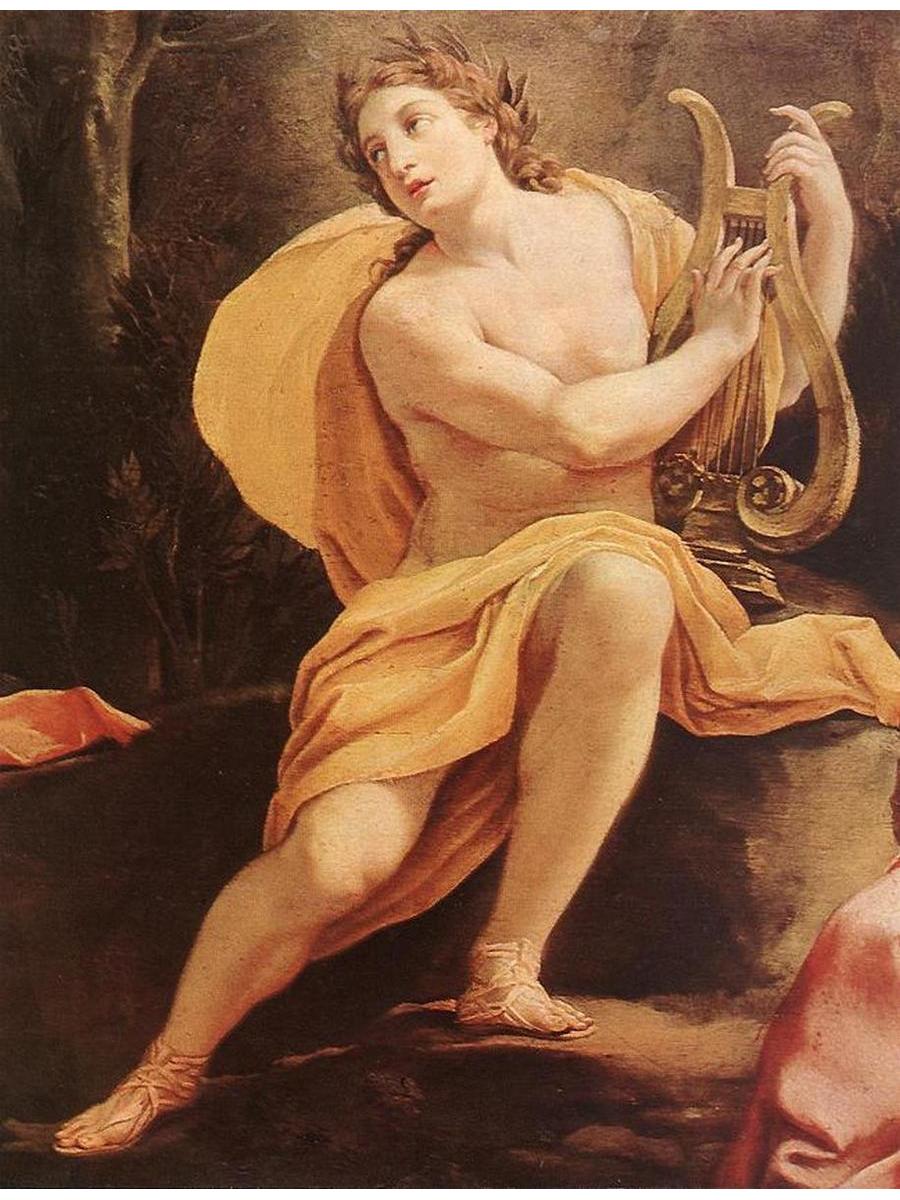 

Постер DRABS A3 Вуэ Симон Parnassus or Apollo and the Muses detail