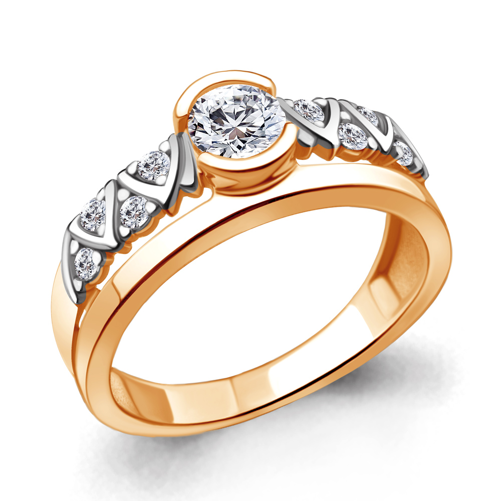 

Кольцо из серебра с фианитом Aquamarine Aquamarine 66650А_925_з р. 21, 66650А_925_з