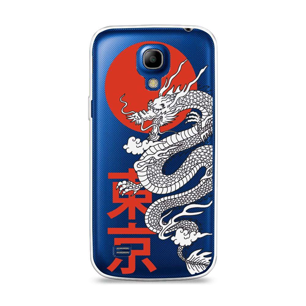 

Чехол на Samsung Galaxy S4 mini "Китайский дракон", Черный;красный;белый, 24050-1