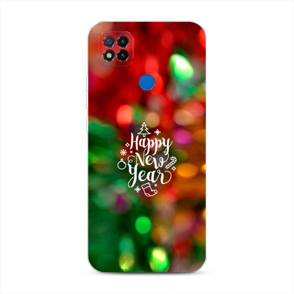 

Чехол для Xiaomi Redmi 9C "Новый Год на елке", Зеленый;красный;желтый, 39050-5