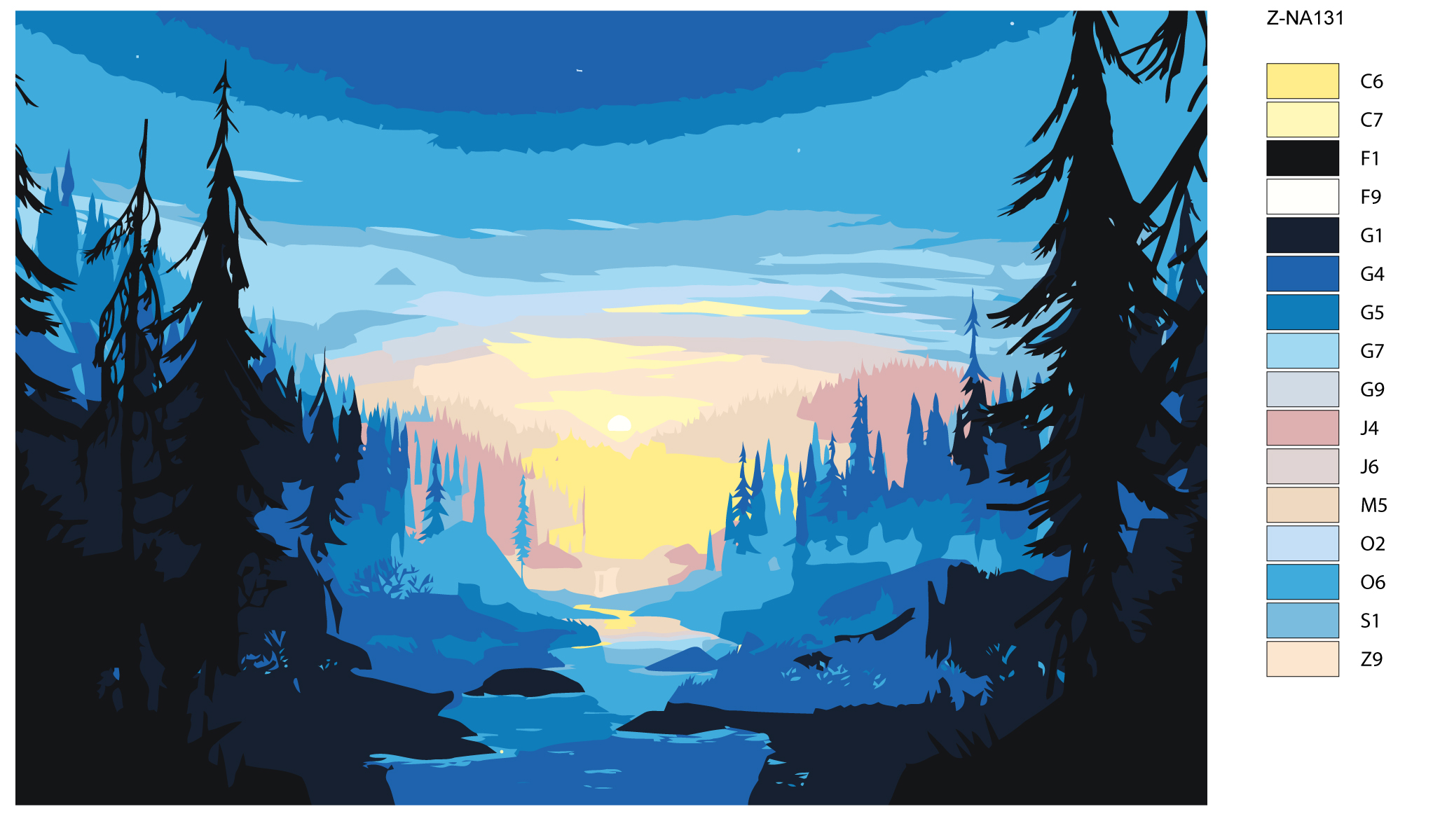 

Картина по номерам, Живопись по номерам, 80 x 120, Z-NA131, Z-NA131