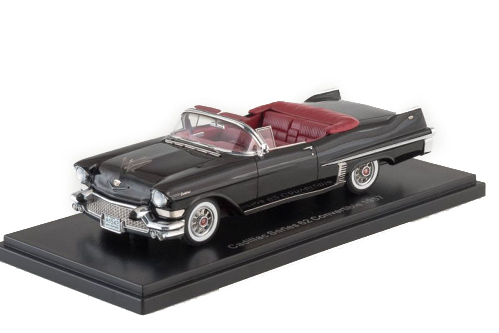 

Модель коллекционная NEO Cadillac series 62 convertible 1957 black, Черный