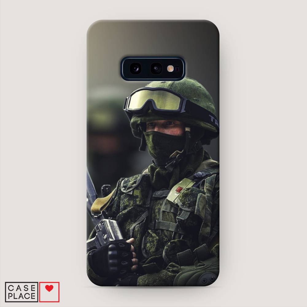 

Пластиковый чехол "Солдат" на Samsung Galaxy S10E, 27220-4