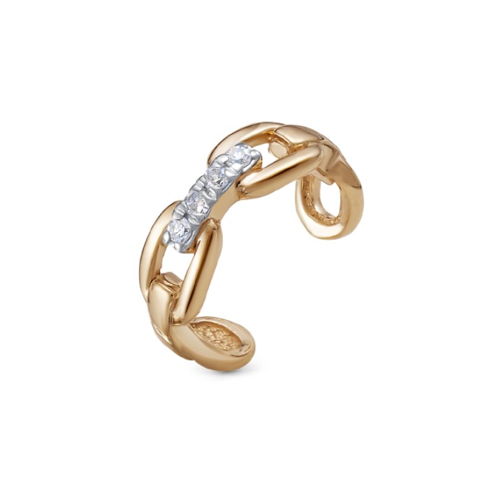 

Пирсинг из золота Vesna jewelry 41412-151-01-01, бриллиант, 41412-151-01-01