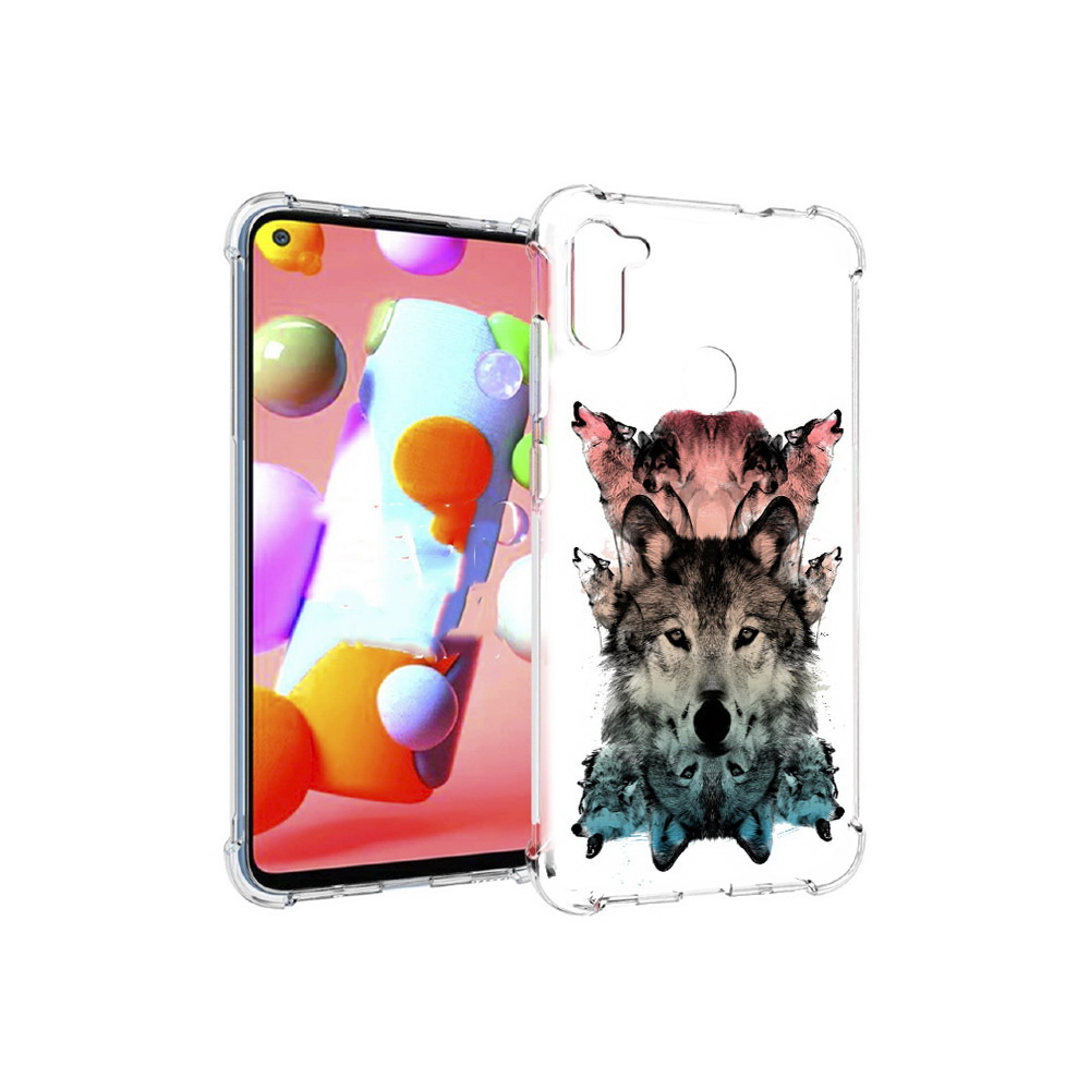 

Чехол MyPads Tocco для Samsung Galaxy M11 стая (PT147121.487.624), Прозрачный, Tocco