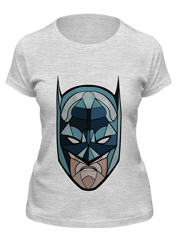 

Футболка женская Printio Бэтмен (batman) серая S, Серый, Бэтмен (batman)