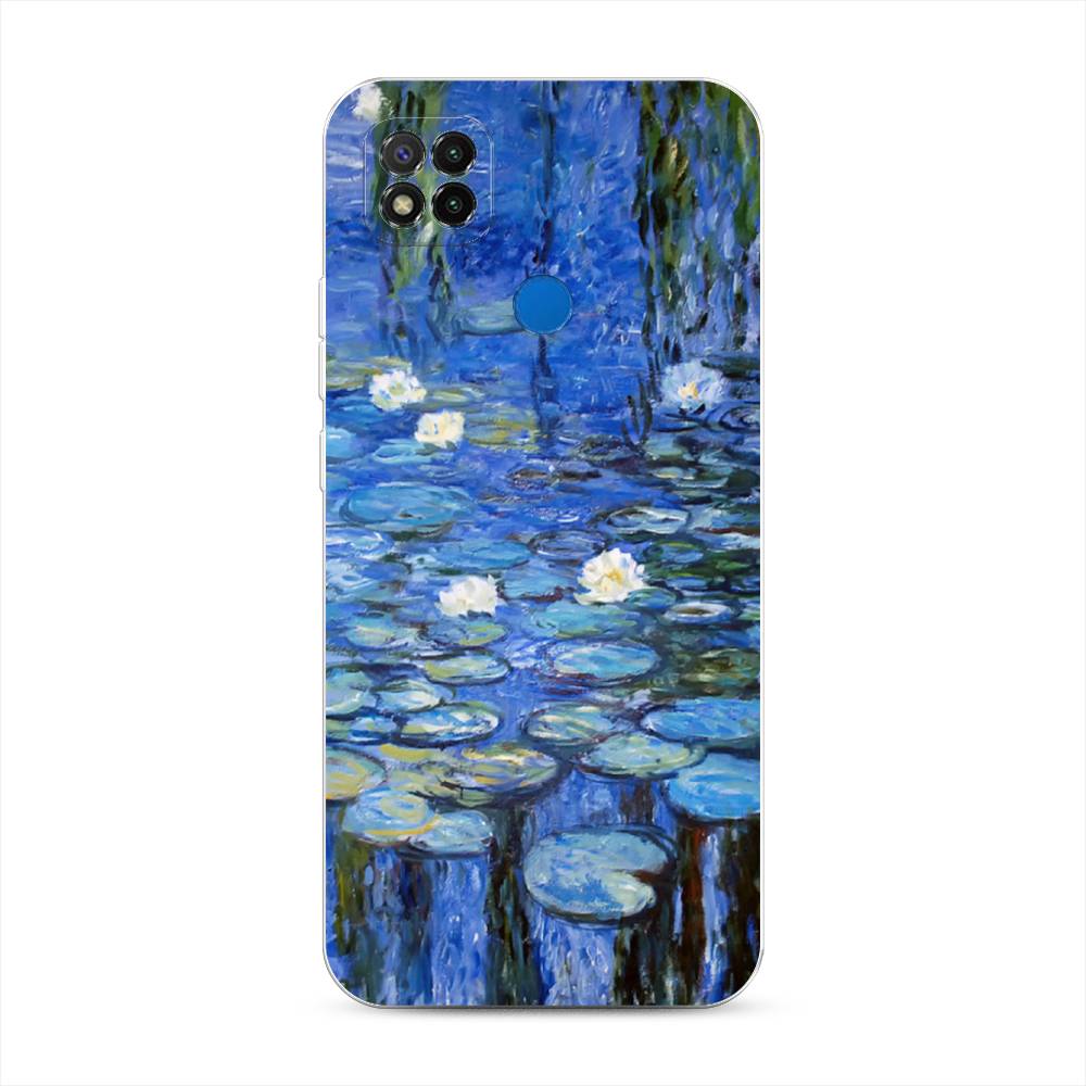 

Чехол для Xiaomi Redmi 9C "Нарисованный пруд", Синий;зеленый, 39050-4