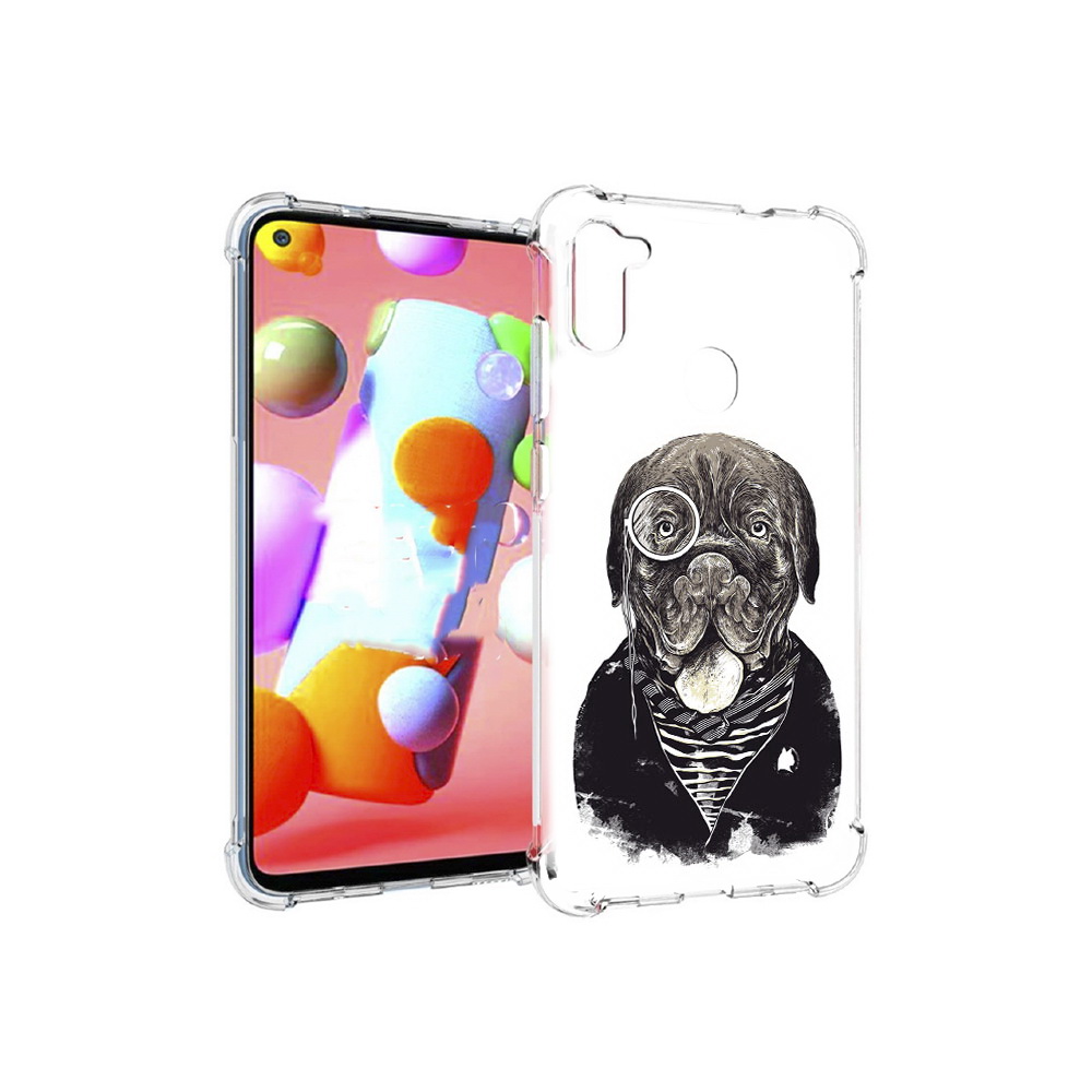 

Чехол MyPads Tocco для Samsung Galaxy M11 солидный песик (PT147121.487.615), Прозрачный, Tocco