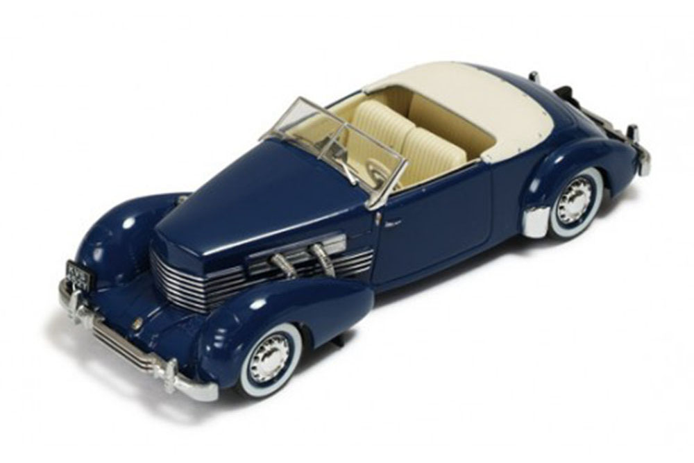 

Модель коллекционная IXO Cord 812 convertible phaeton blue 1937, Синий
