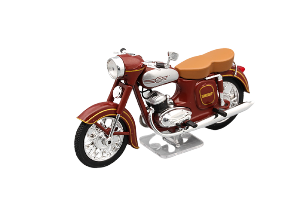 

Модель коллекционная DEAGOSTINI Jawa 1954 / ява 354-04 (мотолегенды ссср #2), Красный