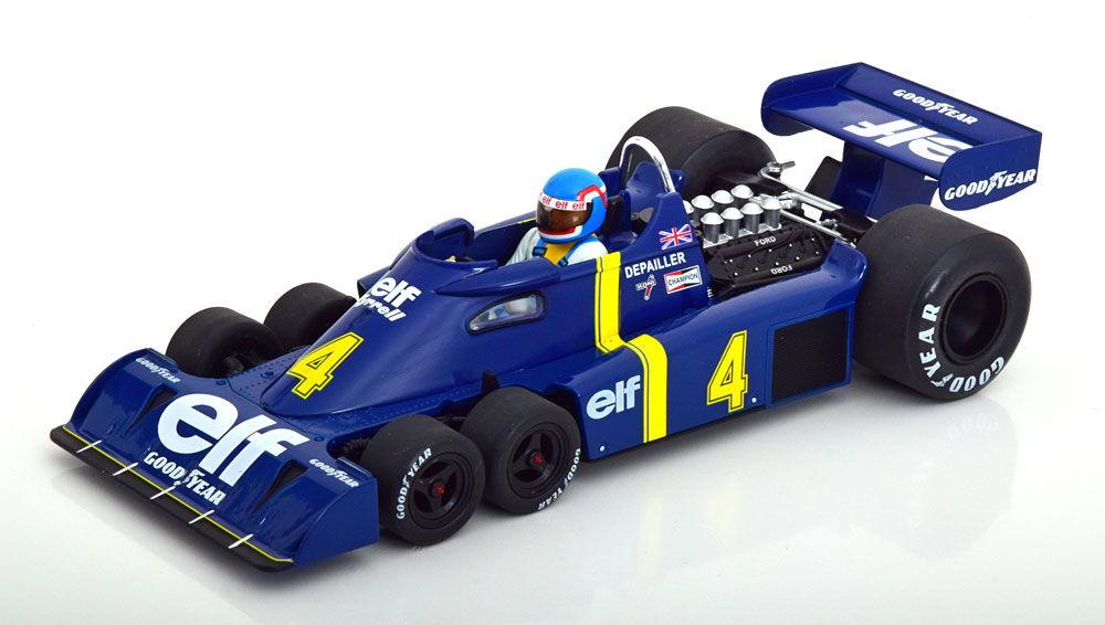 Модель коллекционная MCG Tyrrell ford P34-2 gp sweden 1976