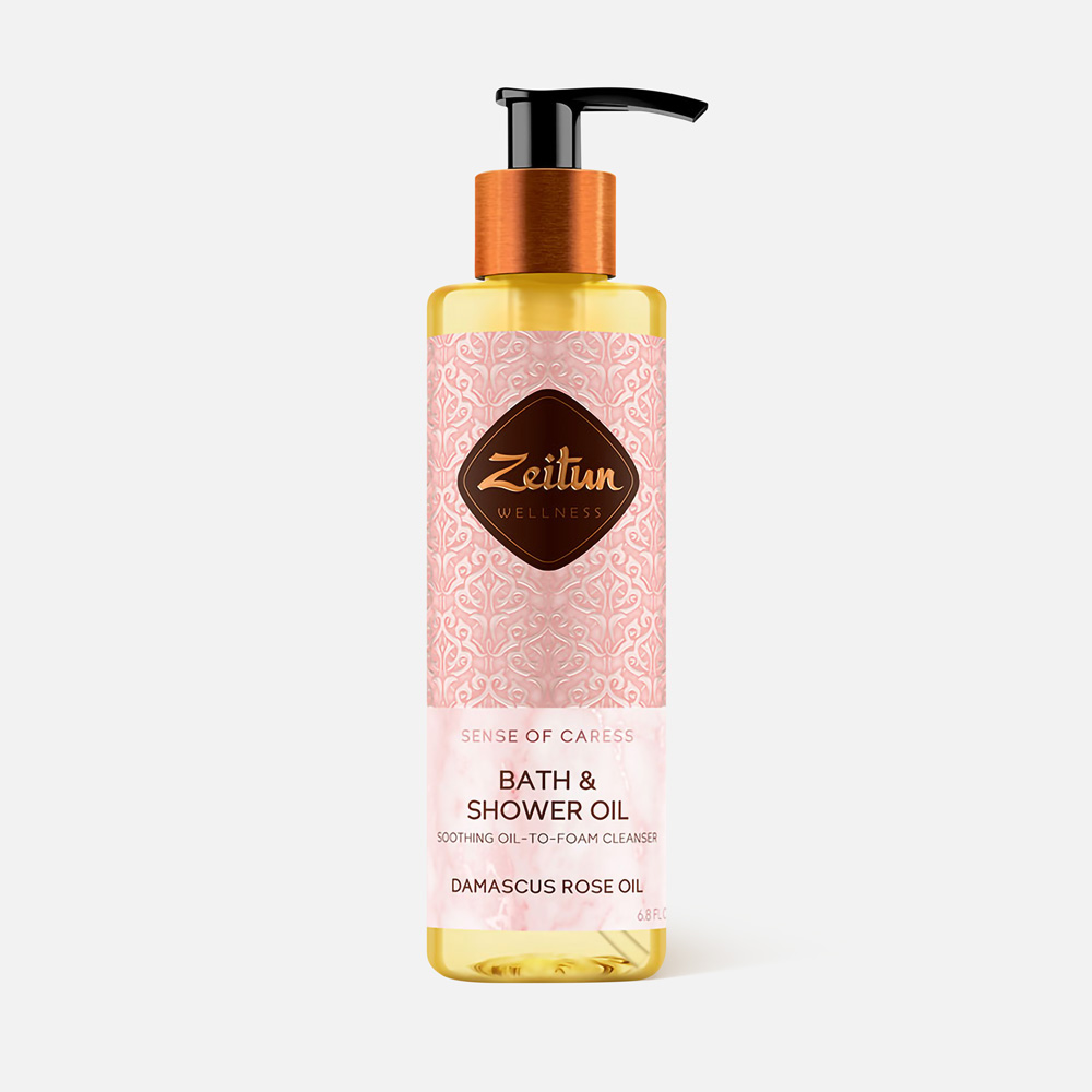 Масло для душа Zeitun Ritual of Caress Bath Shower Oil смягчающее 200 мл 1519₽