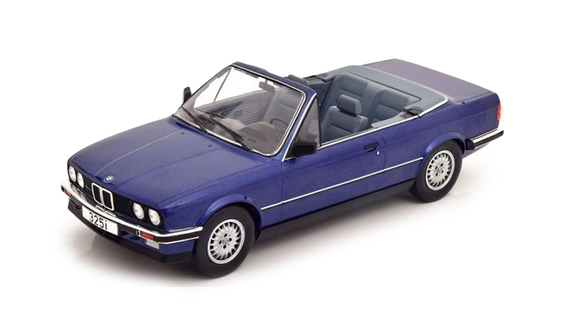 Bmw 325I convertible (E30) 1985 metallic blue / бмв 325 кабриолет синий