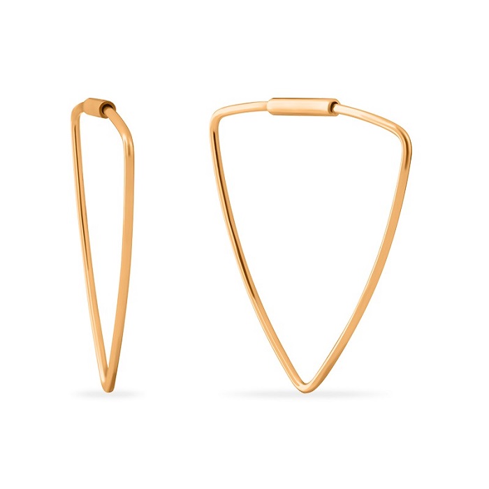 

Серьги из красного золота Санис 01-206155, 01-206155
