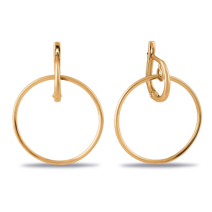 

Серьги из красного золота Санис 01-205283, 01-205283