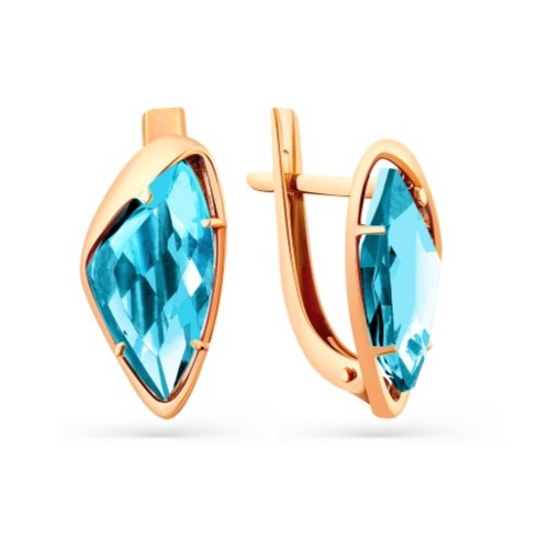 

Серьги из красного золота Magic Stones 02-3-214-6800-010, топаз, 02-3-214-6800-010