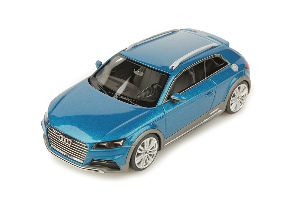 Модель коллекционная LOOKSMART Audi all road shooting brake concept 2014 blue metallic