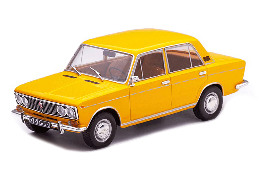 

Волжский автомобиль 21035 жигули 1979 оранжевый (легендарные советские автомобили #94), Желтый