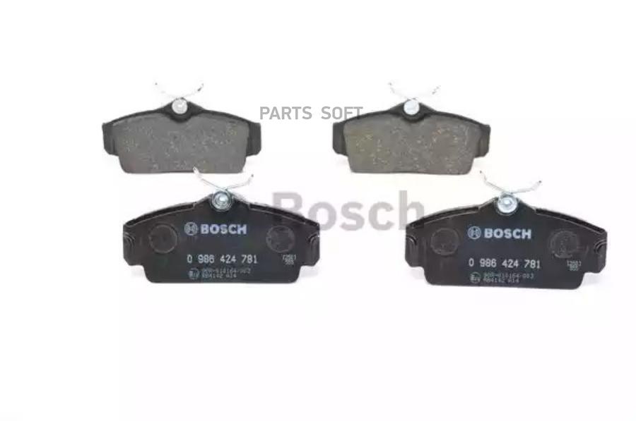 

Тормозные колодки Bosch 0986424781
