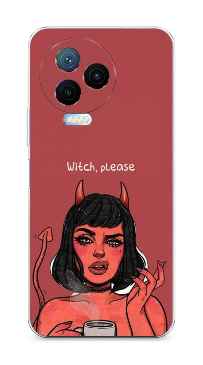 

Силиконовый чехол Awog "Evil Girl" для Infinix Note 12 Pro 4G, Розовый, 3102250-6