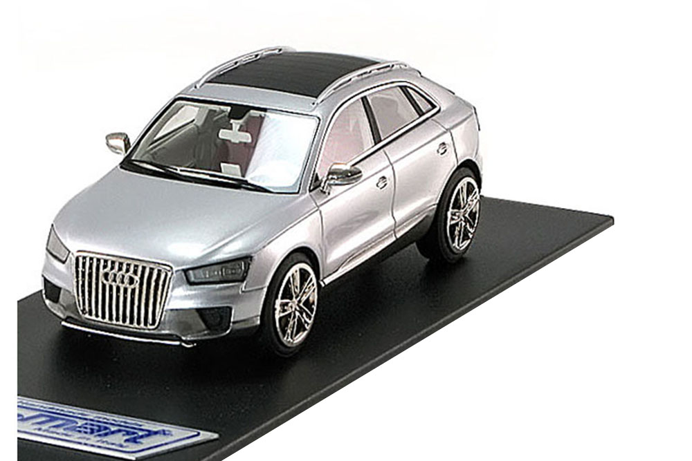 Модель коллекционная LOOKSMART Audi cross coupe quattro 2007 silver limited 200 pcs