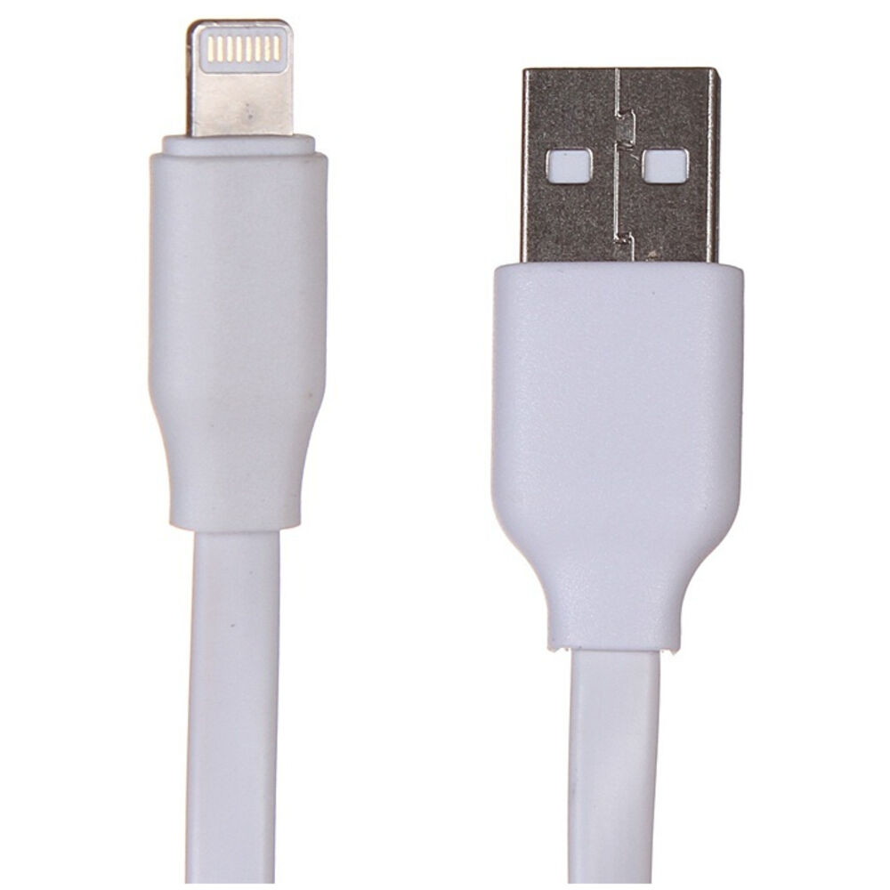 фото Кабель lightning - usb red line 1 м белый