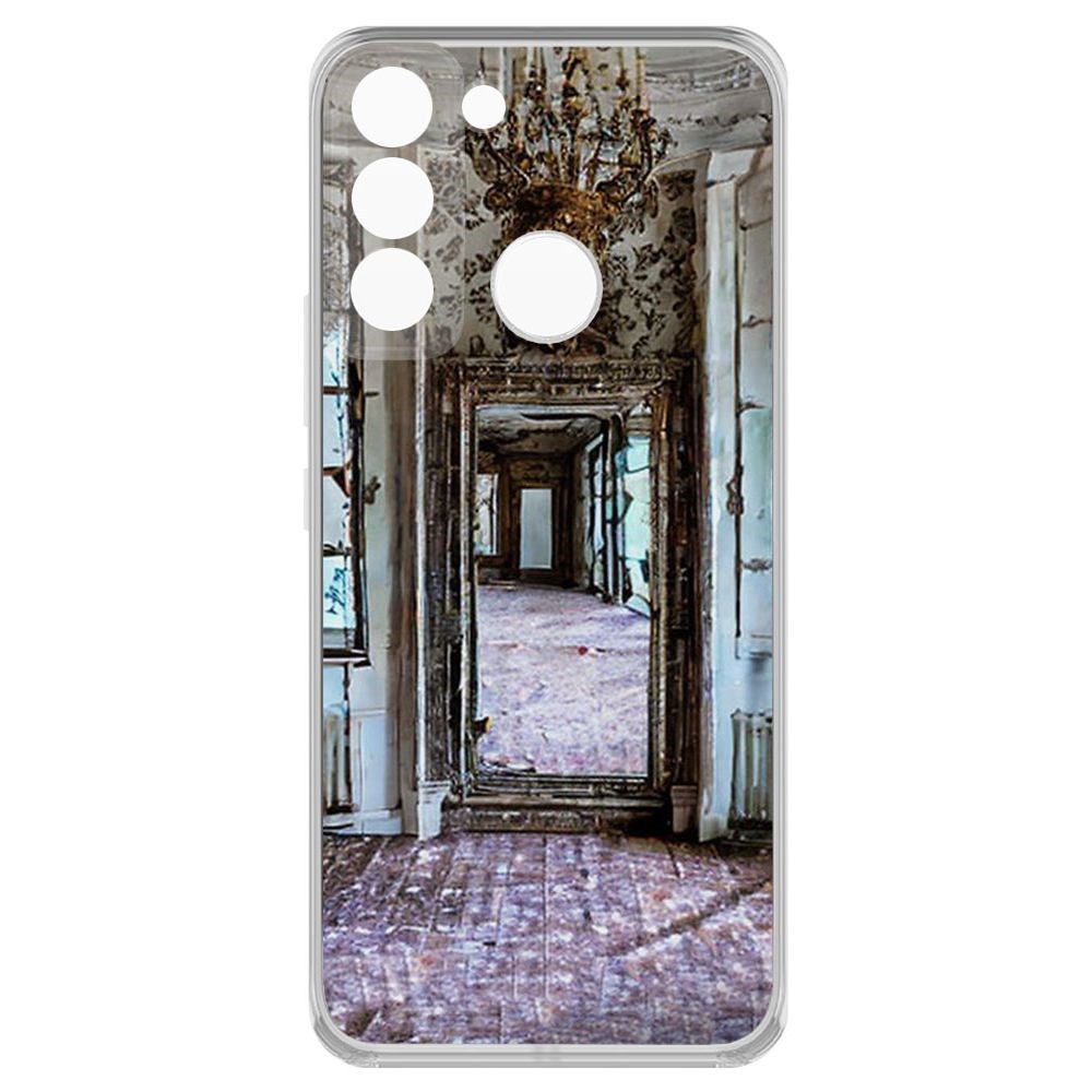 

Чехол-накладка Krutoff Clear Case Заброшенный особняк для TECNO POP 5 LTE, Прозрачный