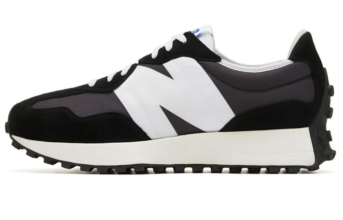 

Кроссовки унисекс New Balance NB 327 черные 42.5 EU, Черный, NB 327