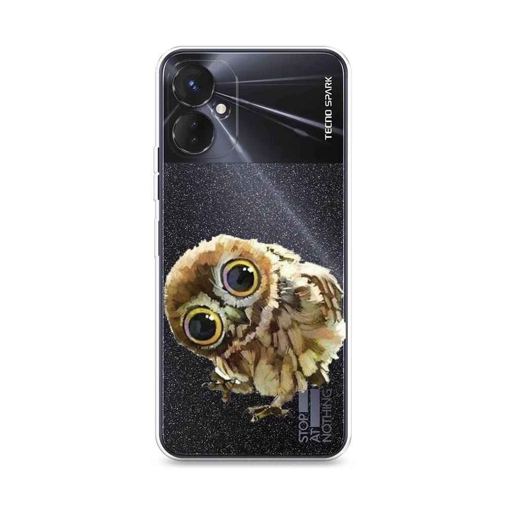 

Чехол Awog на Tecno Spark 9 Pro "Любопытный совенок", 301950-1