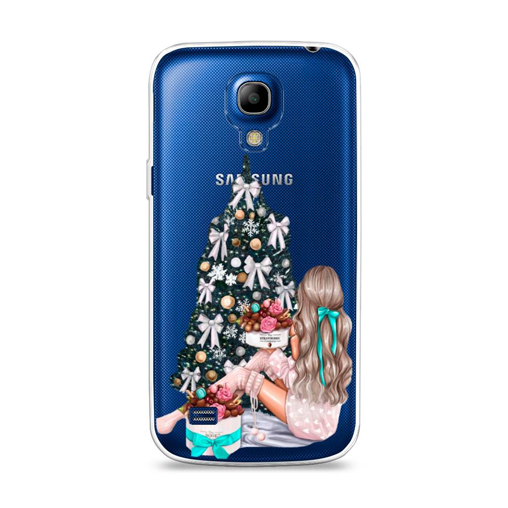 

Чехол на Samsung Galaxy S4 mini "New Year", Зеленый;бежевый;голубой, 24050-5