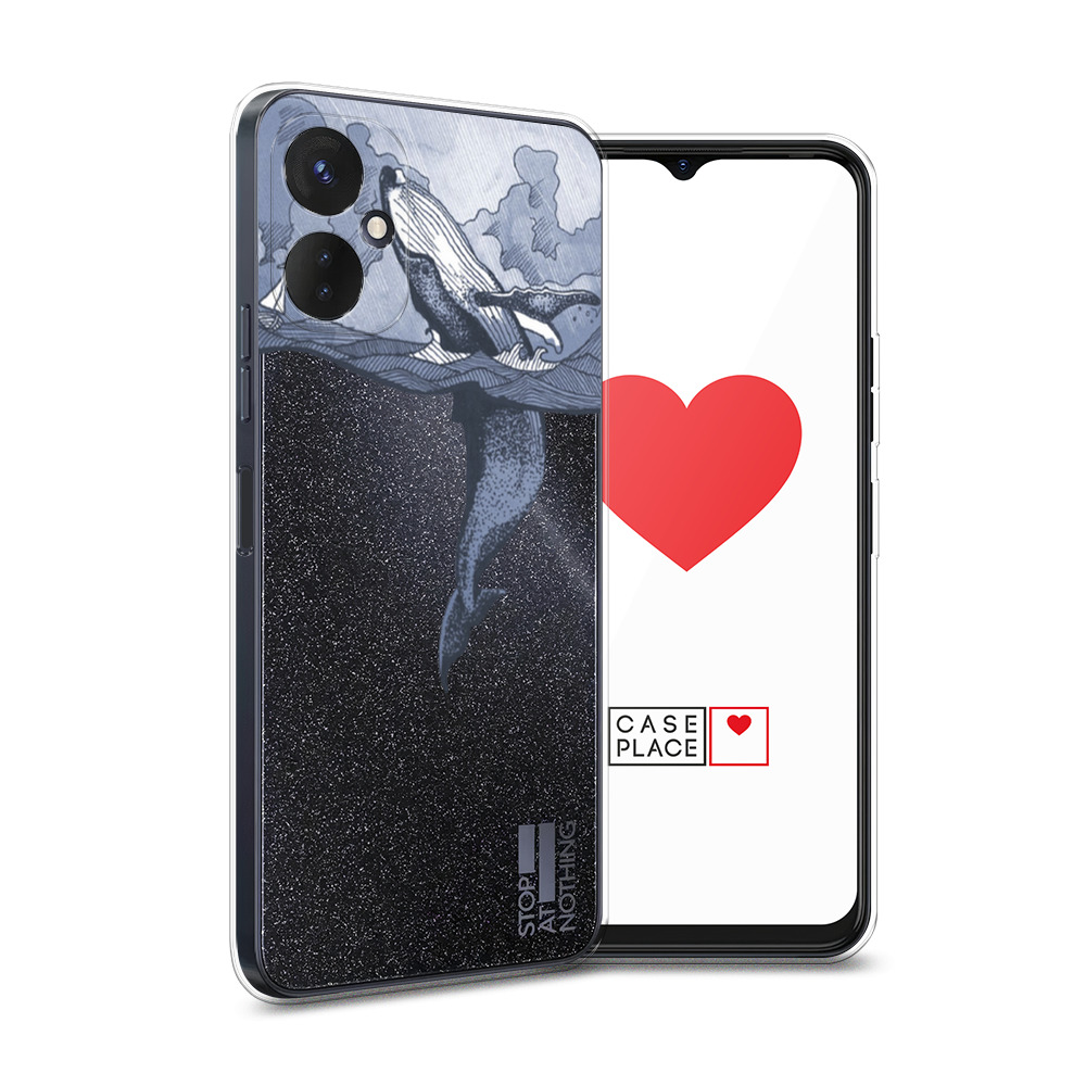 

Силиконовый чехол Awog "Два измерения" для Tecno Spark 9 Pro, Разноцветный, 301950-7
