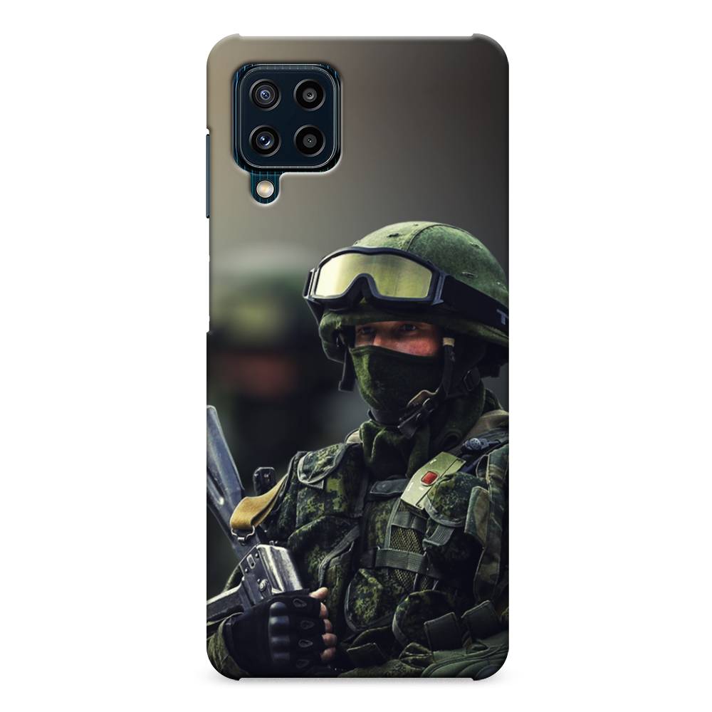

Пластиковый чехол "Солдат" на Samsung Galaxy M32