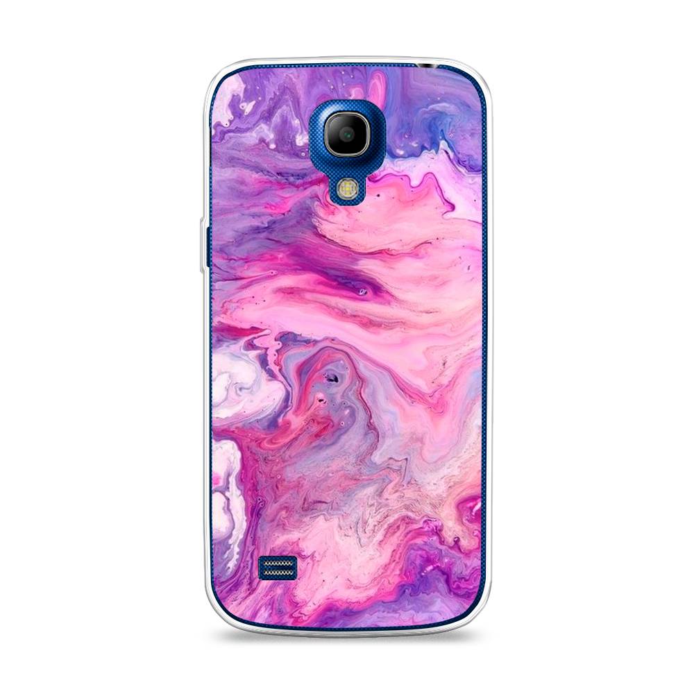 

Чехол на Samsung Galaxy S4 mini "Нежно-розовая абстракция", Розовый, 24050-3