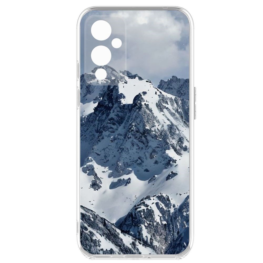 

Чехол-накладка Krutoff Clear Case Горы для OnePlus 9, Прозрачный