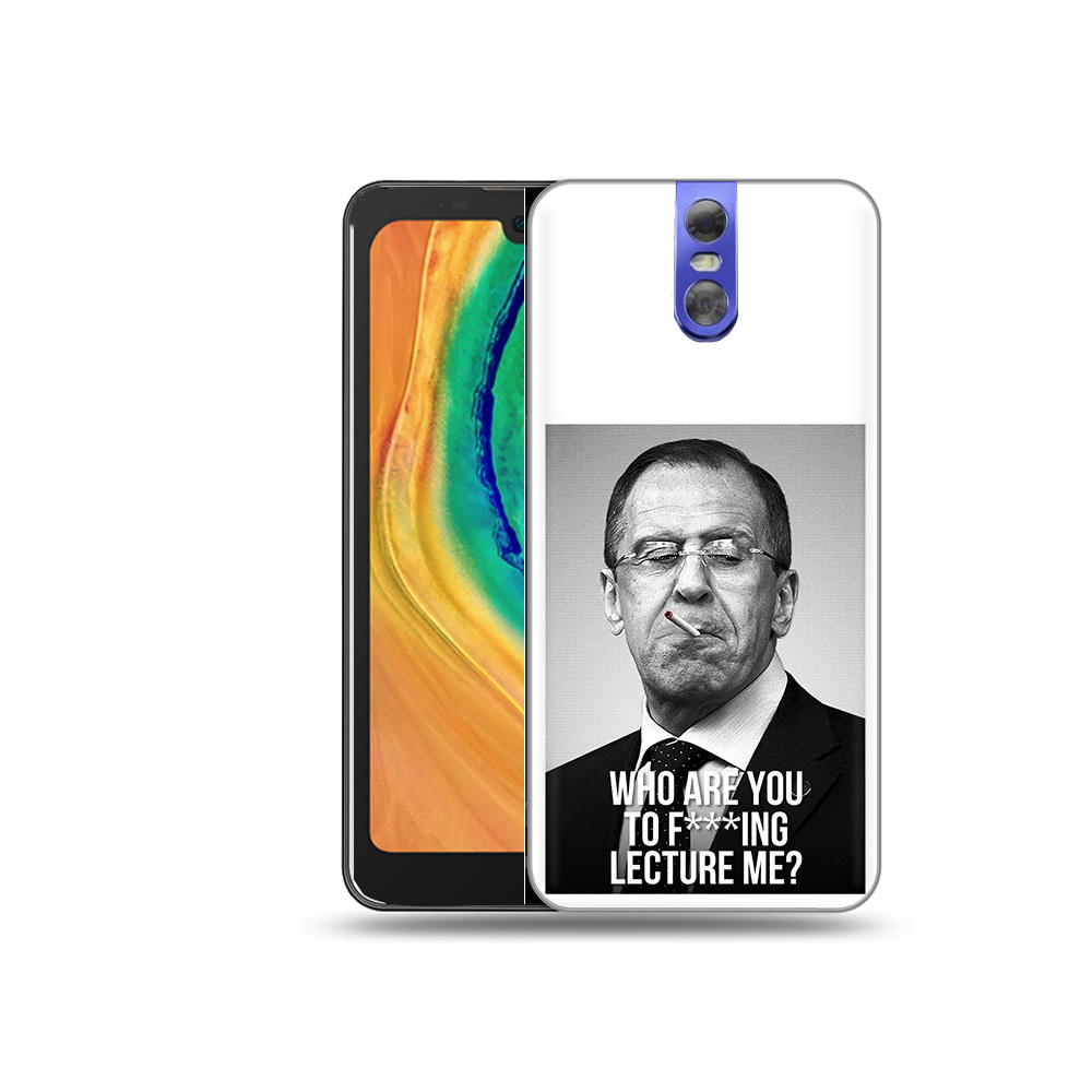 

Чехол MyPads Tocco для Doogee BL7000 лавров, Tocco
