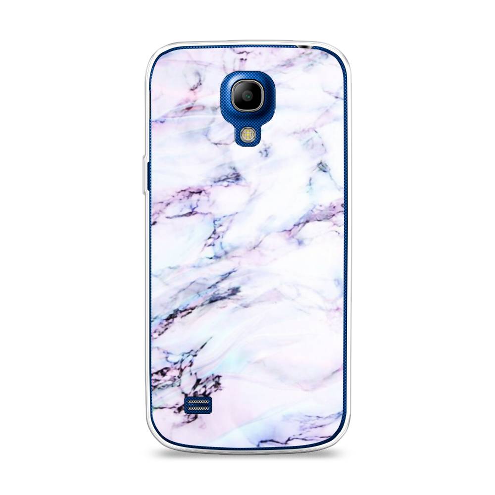 

Чехол на Samsung Galaxy S4 mini "Радужный мрамор", Серый;фиолетовый, 24050-3